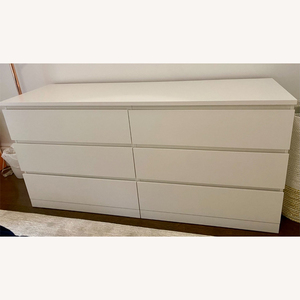 Meubles sur mesure et en gros : Commodes modernes de luxe laquées brillantes, usine JIAMEIJIA FURNITURE spécialisée dans les commodes blanches laquées à 6 tiroirs - Product Image 5