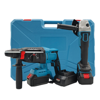 Meuleuse d'angle 20V batterie lithium marteau électrique ménage boîte à outils sans balais ensemble 1 an de garantie avec boîtier OEM pour usage domestique