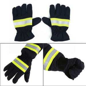 Gants de sécurité personnalisables en gros, certifiés 3C, en cuir antidérapant pour la lutte contre les incendies, protection ignifuge, directement de l'usine - Product Image 3