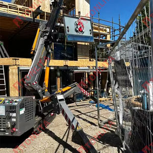 Tonlita telescopic BOOM ไฮดรอลิกรีโมทคอนโทรลรถตักตีนตะขาบขนาดเล็กแบบพกพาเครนแมงมุมยุโรป wirh Fly JIB - Product Image 5