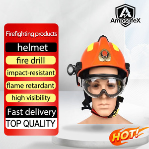 Casco de Bombero Estándar 17, Multicapa, Antiarañazos, Ignífugo, para Operaciones de Emergencia - Product Image 1