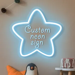 DIVATLA New Product Customize Remote Control Engraving High Density Acrylic Smart Light 5W Led Neon Sign