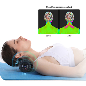 Máquina eléctrica para Yoga, doble Bola de masaje de cacahuete, vibración, Fitness, Fascia puntiaguda, Bola de masaje con rodillos - Product Image 3