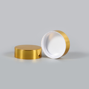 ガラス瓶用38mmゴールドアルミネジキャップメタルリッド - Product Image 5