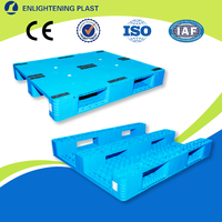 Palettes en plastique pour ciment en vrac 1100x1000mm, robustes, pour matériaux de construction