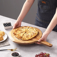 Woodsun Alibaba 2024 planches à pizza en bois pour servir des aliments