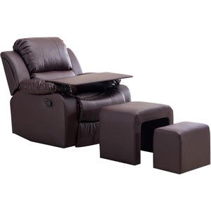 Sillón Reclinable Multifuncional de Lujo Asequible para Manicura, Tatuajes, Pedicura y Masajes con Baño de Pies - Product Image 1