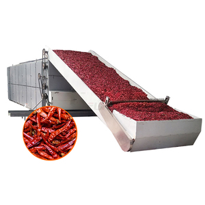 Équipement de séchage automatique de piments Habanero à commande PLC, sécheuse de piments rouges frais, machine de séchage de piments - Product Image 1