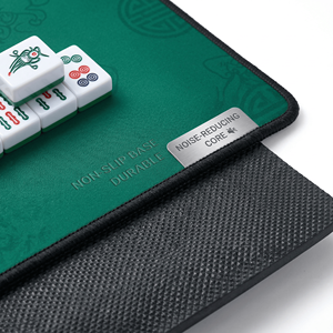 Tapis de mahjong épais personnalisé avec logo, série Platinum, antidérapant, insonorisant, imperméable, vente en gros - Product Image 6