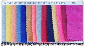 Patrón de diseño personalizado 100% tela de toalla de rizo de poliéster por metros técnica tejida absorbente de humedad de doble cara al por mayor - Product Image 5