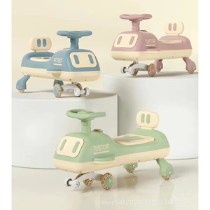 Twistcar Kids Twist Car With Music Lights And Flashing Wheels For 1-6 Year Old Children Unisex Plastic Gliding Toy - Product Image 2