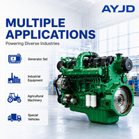Groupe électrogène robuste HM13 450KW turbocompressé refroidi par eau, moteur au méthanol pour transport maritime, camions et alimentation énergétique