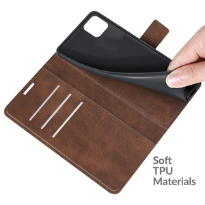 Cassa di Carta Della Copertura Del cuoio Del Telefono Della Copertura Posteriore di Protezione della Cassa Del Telefono Per Samsung A22 Quantum A82 - Product Image 2