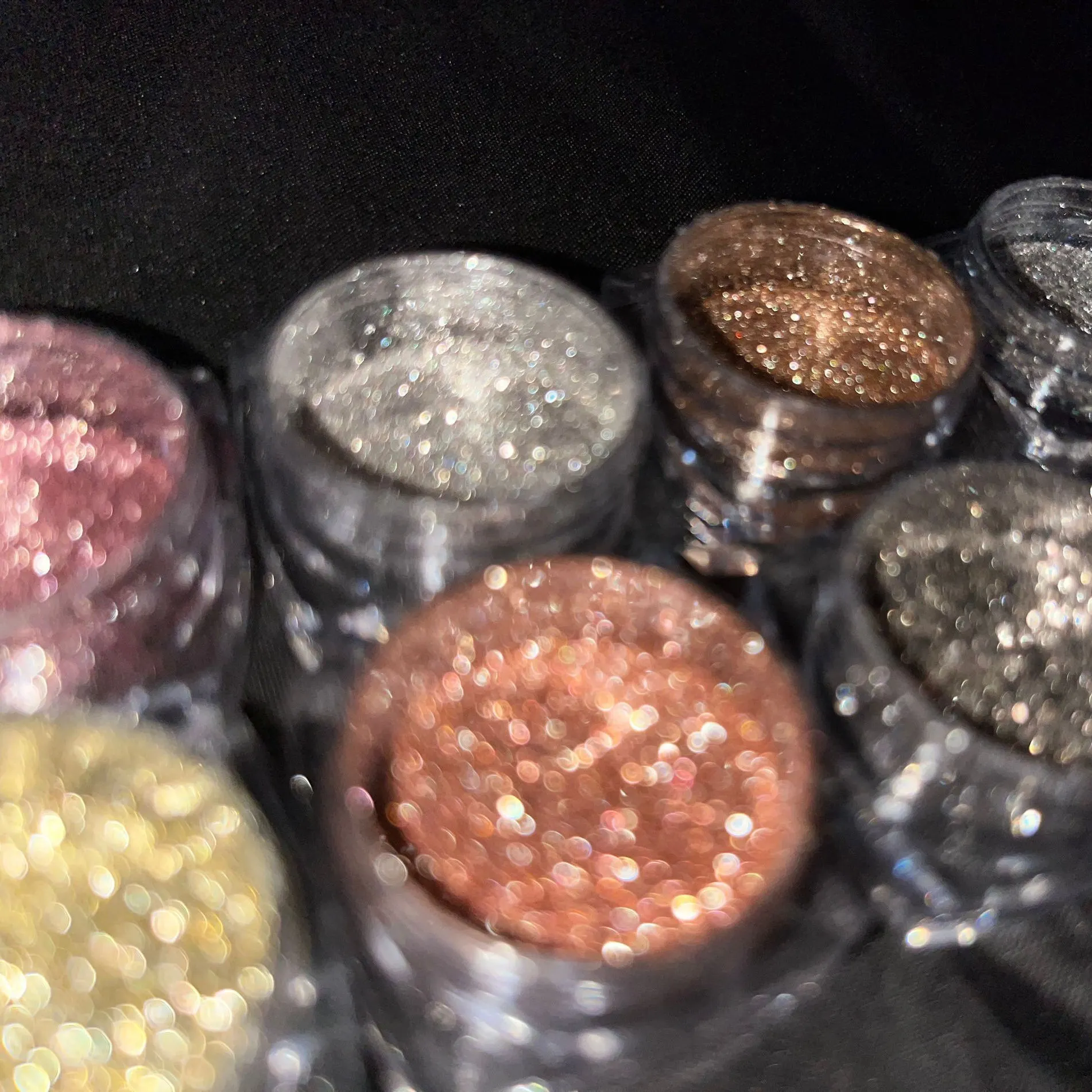wholesale cosmetic fairy high pigment bronze diamond pearl glitter color loose eyeshadow pigment