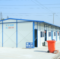 Maison préfabriquée écologique et respirante en tôle profilée en acier coloré, construction résidentielle facile à assembler