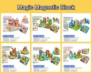 Bloques Magnéticos EPT, Construye Mi Mundo Magnético, Juego de Portal Mágico, Azulejos de Construcción, Juguete Educativo STEM para Niños Pequeños, Bloques de Construcción 3D para Niños - Product Image 6