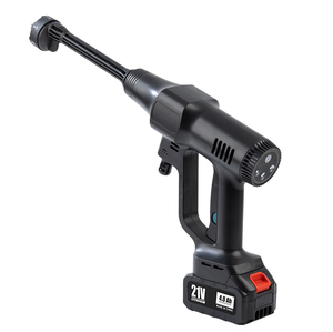ปืนฉีดน้ำแรงดันสูงอเนกประสงค์สำหรับล้างรถ ใช้พลังงานไฟฟ้า ประสิทธิภาพสูง ผลิตจากวัสดุ PP สำหรับทำความสะอาดรถยนต์ - Product Image 1