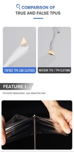 ฟิล์มใสกันรอยรถยนต์ Veslee 170 ไมครอน TPU คุณภาพสูง ป้องกันรอยขีดข่วน ป้องกันเหลือง ผิวเงา รับประกัน <span class=keywords><strong>8</strong></span> ปี สำหรับปกป้องสีรถยนต์ - Product Image 4