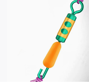 Clip de sous-fil de déchargement à ressort avec tampon de connecteur à huit anneaux en silicone - Product Image 2