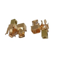 Accesorios de conector eléctrico de latón de cobre para conexión de metal de interruptor de enchufe