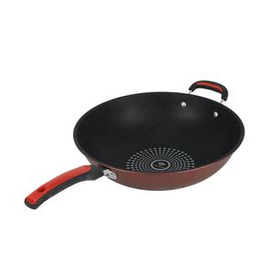 Juego de utensilios de cocina de inducción de alta calidad con sartén antiadherente Ford Stone, mango de plástico y cubierta de vidrio Wok para cocinar - Product Image 4