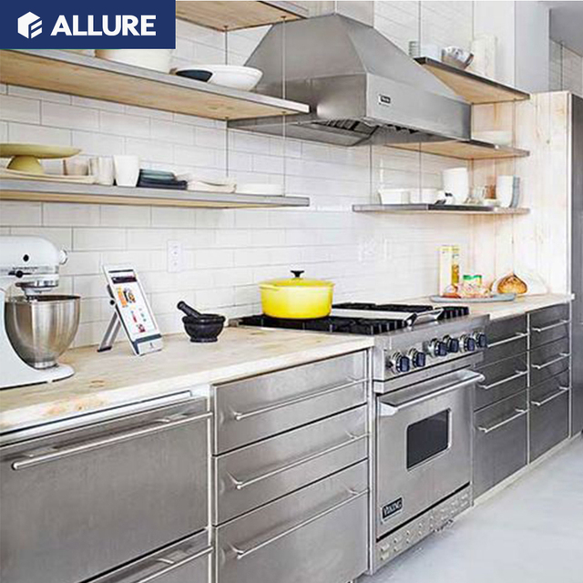 Units Set Furniture Manufacturer Mini Modern Designs Custom Stainless Steel Kitchen Cabinet Accessories