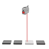 Sensor Láser BGS Duradero de 60 cm, Detector de Objetos, Interruptor Láser, Sensor Fotoeléctrico Láser