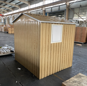 China Groothandel Fabriek Tuinhuisje met Ramen, Piekdak, Opslag, Buiten, Nieuw Design, Houtnerf, Tuinhuisje voor Buiten - Product Image 3