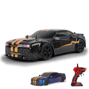 Coche de Carreras con Motor sin Escobillas de Alta Velocidad 1/14 4WD, Modelo con Luces LED, Control Remoto 2.4G, Derrape Rápido, Fácil de Usar para Niños - Product Image 1