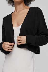 <span class=keywords><strong>Cardigan</strong></span> Corto <span class=keywords><strong>Bianco</strong></span> Leggero da <span class=keywords><strong>Donna</strong></span> Primavera Estate 2026 Personalizzabile dal Produttore - Product Image 3