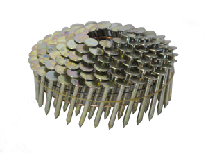 Quick Install Rust Proof Color Coated Coil Roofing Nails For Roof Installation