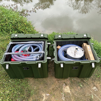 Purificateur d'eau portable à essence 30L/min pour camping, traitement d'eau d'urgence en extérieur, filtre pour secours en cas de catastrophe et exploration