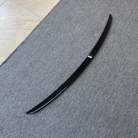 Kit carrosserie aileron arrière en fibre de carbone sèche pour Bentley Flying Spur, kit de modification de voiture avec spoiler arrière