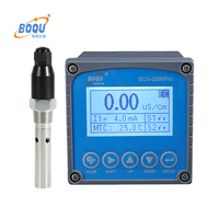 pH-mètre ECG-2090pro avec deux relais, nettoyage automatique, enregistreur de données, 1000 tests en ligne, détection des impuretés