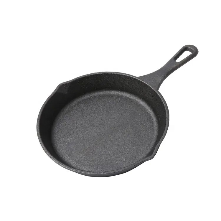 Hot Selling Gietijzeren Pre-Doorgewinterde Keuken Koken Ware Non Stick Koekenpan Pannen