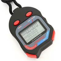 Stopwatch Digital Multi-saluran 100 saluran Timer Elektronik Multifungsi Desain Tahan Air Akurasi Tinggi untuk Kompetisi
