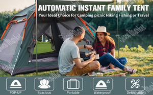 Xách tay Lều lớn cho Đi Bộ Đường Dài Ngoài Trời không thấm nước nhiệm vụ nặng nề cắm trại lều - Product Image 3