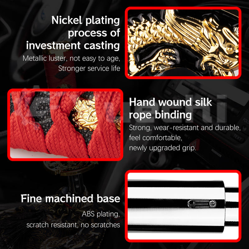 SAMURAI HARD ACTION トランプ　箱有り CO-TUNED Samurai Sword Shift Knob - 250mm Universal Fit