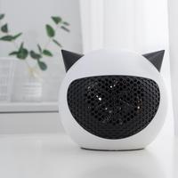Mini radiateur électrique de bureau pour dortoir, petit diable mignon de dessin animé, chauffe-mains et pieds