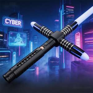 LGT Saberstudio Ronin <span class=keywords><strong>Sabre</strong></span> <span class=keywords><strong>Laser</strong></span>, Couteau Léger, <span class=keywords><strong>Sabre</strong></span> de Duel Lourd, Épée Katana, Son Fort, <span class=keywords><strong>Sabre</strong></span> de Duel <span class=keywords><strong>Force</strong></span> Métal pour Cos - Product Image 1