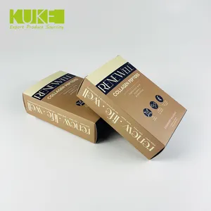 Kosmetik verpackungs boxen aus weißem Papier mit kunden spezifischem Design, die Wellpappe schachtel falten