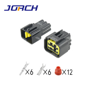 Conector Automotriz Impermeable Furukawa de 6 Pines, Hembra/Macho, RFW 090, FW-C-6M-B, FW-C-<span class=keywords><strong>6F</strong></span>-B, DJ7061Y-2.3-21/11 - Product Image 2