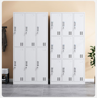 Armoire de classement contemporaine et élégante de qualité commerciale, unité métallique adaptable pour la maison, le bureau, l'hôpital, le sous-sol