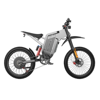 Vélo électrique adulte EKX X21Max, moteur sans balais haute vitesse, batterie lithium 60V30AH, pneus larges tout-terrain, vélo électrique tout-terrain