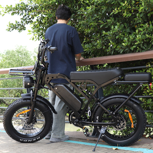 X80 Pro EU Warehouse Fat Bike Bicicleta Eléctrica EU City Bike Bisletas Elektro Motorrad TANDEM <span class=keywords><strong>Enduro</strong></span> VOMO X80 Ebike - Product Image 2