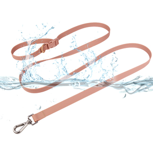 Wholesale Luxury Macaron Color PVC <strong>Dog</strong> Collar Waterproof Odor-Proof with Customizable Micro Logo Modern TPU Material <strong>Dog</strong> <strong>Leash</strong> - Product Image 2