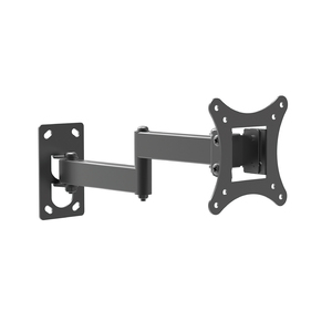 Support mural pivotant pour téléviseur Charmount, VESA max 100x100 mm, compatible avec les téléviseurs de 10 à 32 pouces, inclinaison et rotation, bras robuste pour fixation murale, 62-315 mm - Product Image 1