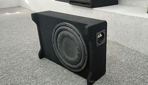 Nouveau JLD audio, haut-parleur plat et mince sous le siège, 250w rms spl 12 pouces, subwoofer de <span class=keywords><strong>voiture</strong></span> avec boîte - Product Image 4