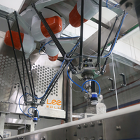 Robot nourrisseur araignée haute vitesse LEESOLU |   Balance combinée à 12 têtes |   Inspection visuelle 3D |   Automatisation alimentaire/pharmaceutique |   Plastique |