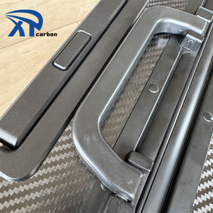Bolsa de carrito de equipaje con puerto de carga USB forjado de alta calidad con maleta de fibra de <span class=keywords><strong>carbono</strong></span> Tsa Lock - Product Image 6